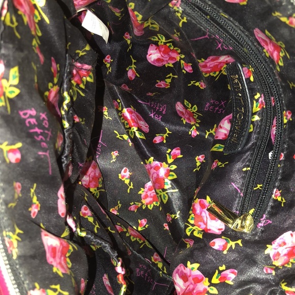 Betsy Johnson purse very roomy and cute. Barley used. - Picture 2 of 2